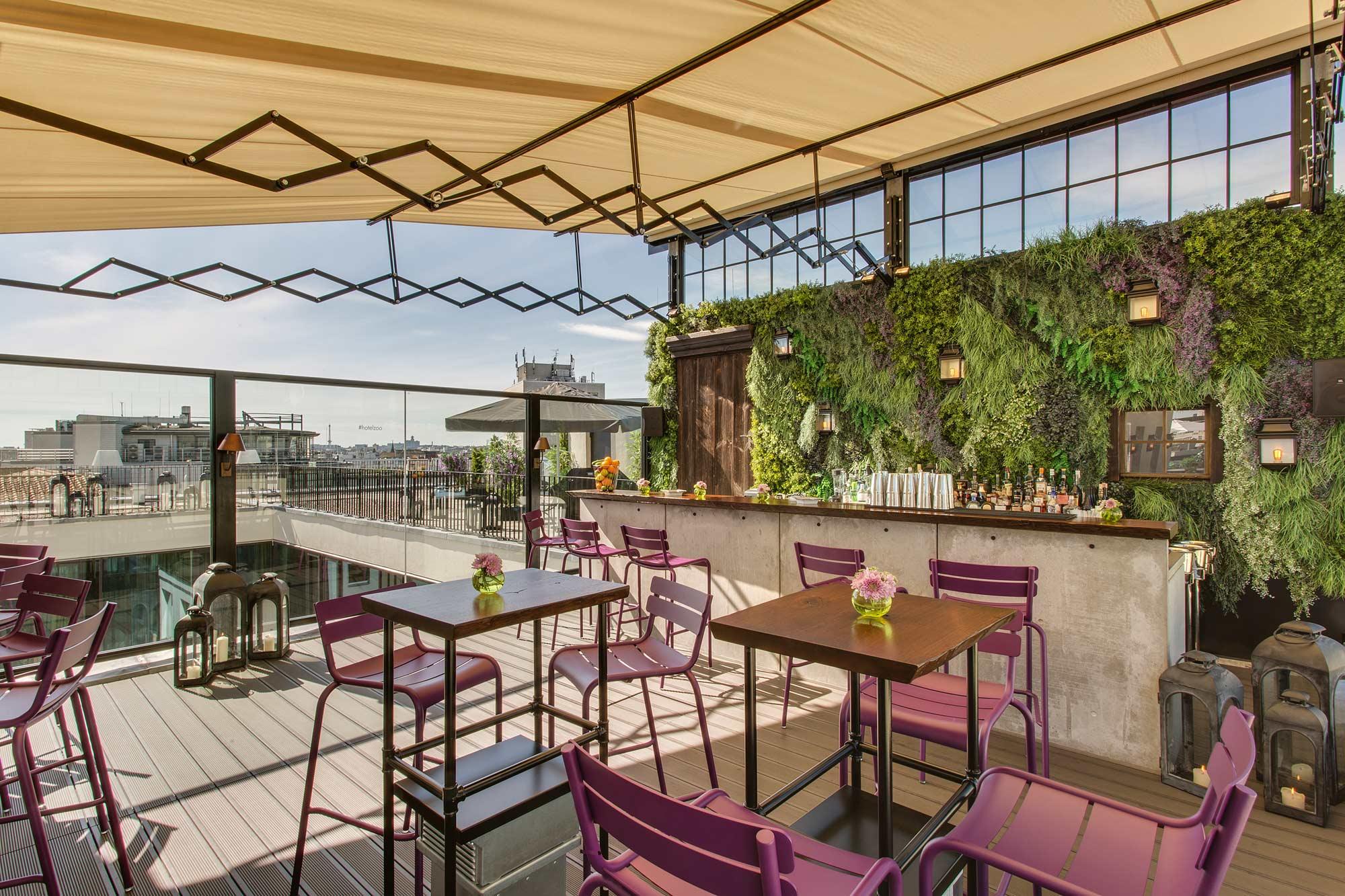 Hotel Zoo Berlín Exterior foto The rooftop bar